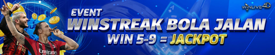 BONUS WINSTREAK BOLA JALAN WINLIVE4D